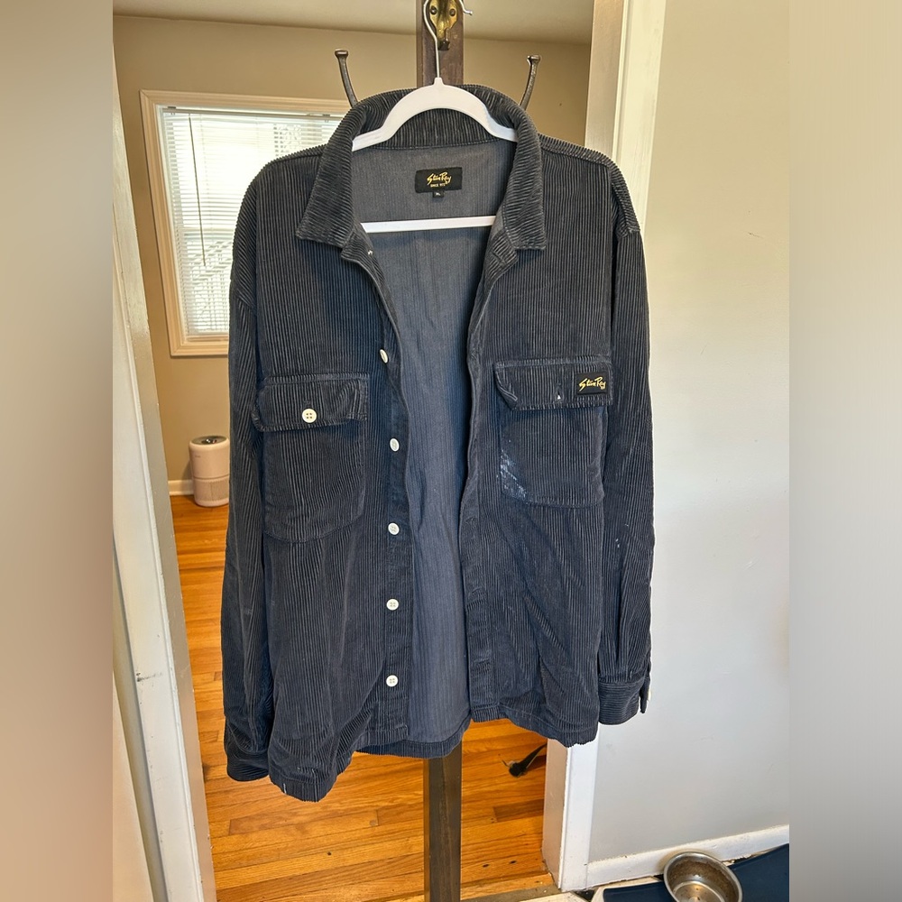 Stan Ray Corduroy Shirt Jacket Navy
